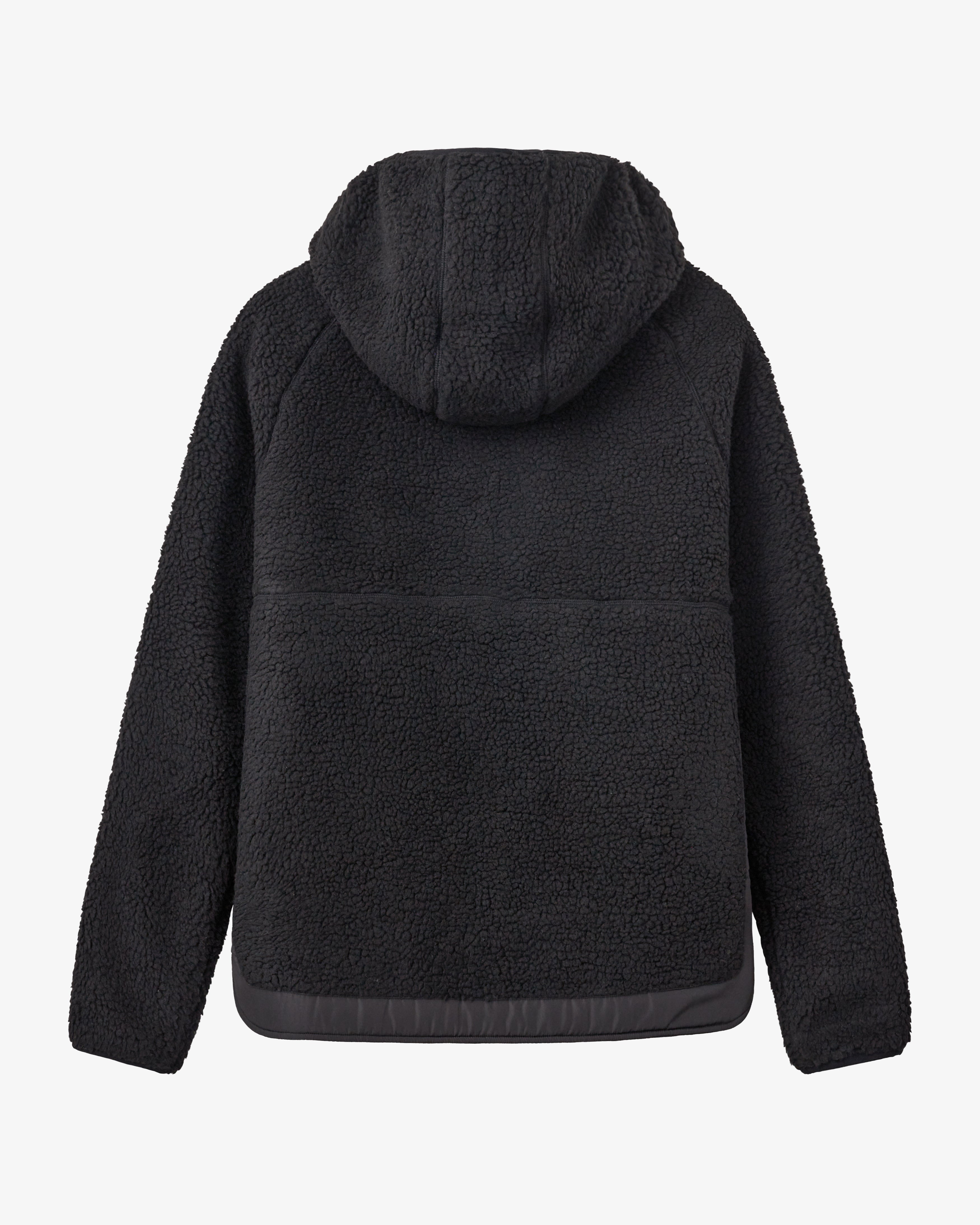 Langli Pile Anorak - Black