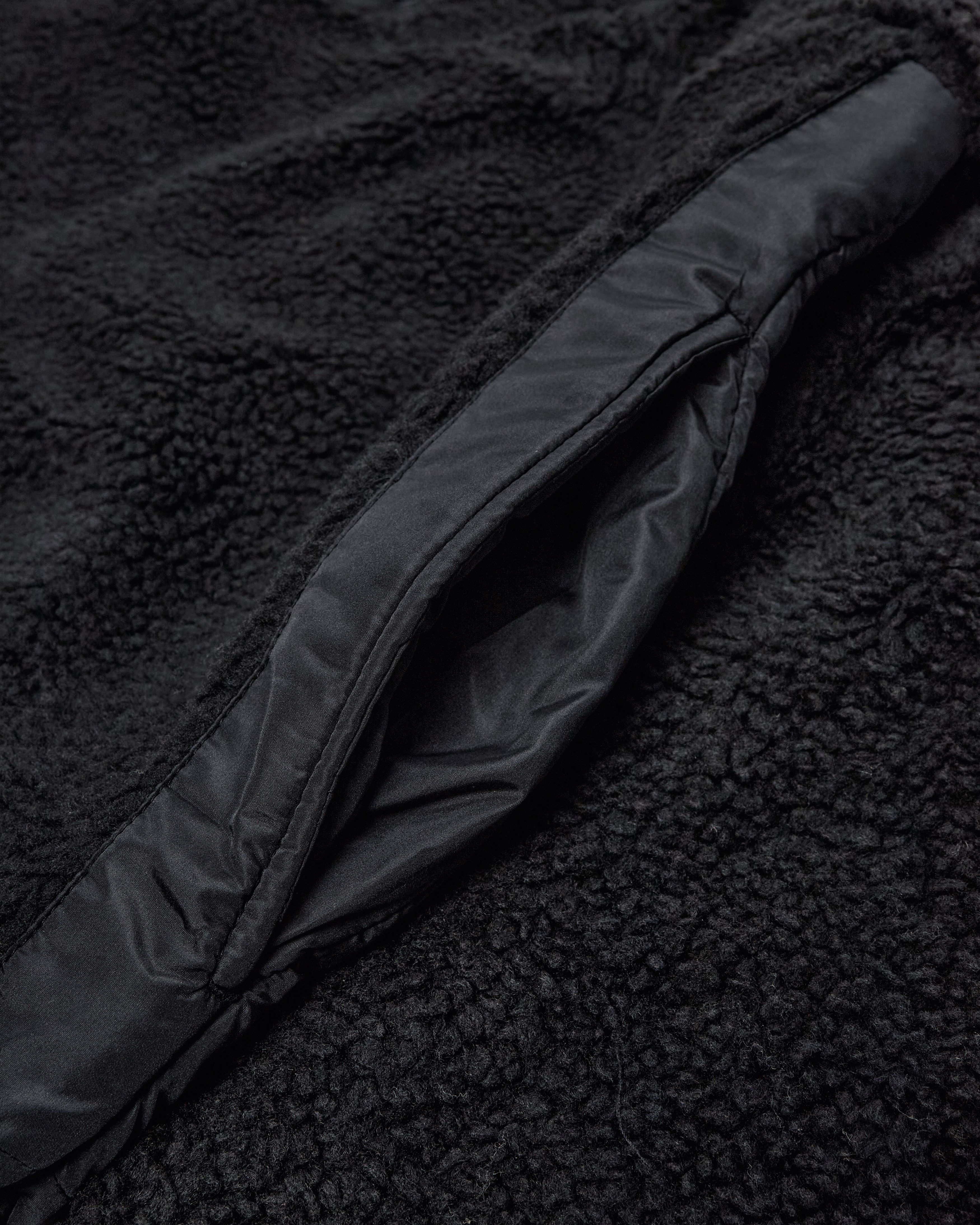 H2O Basic Langli Pile Anorak Jacket 3500 Black