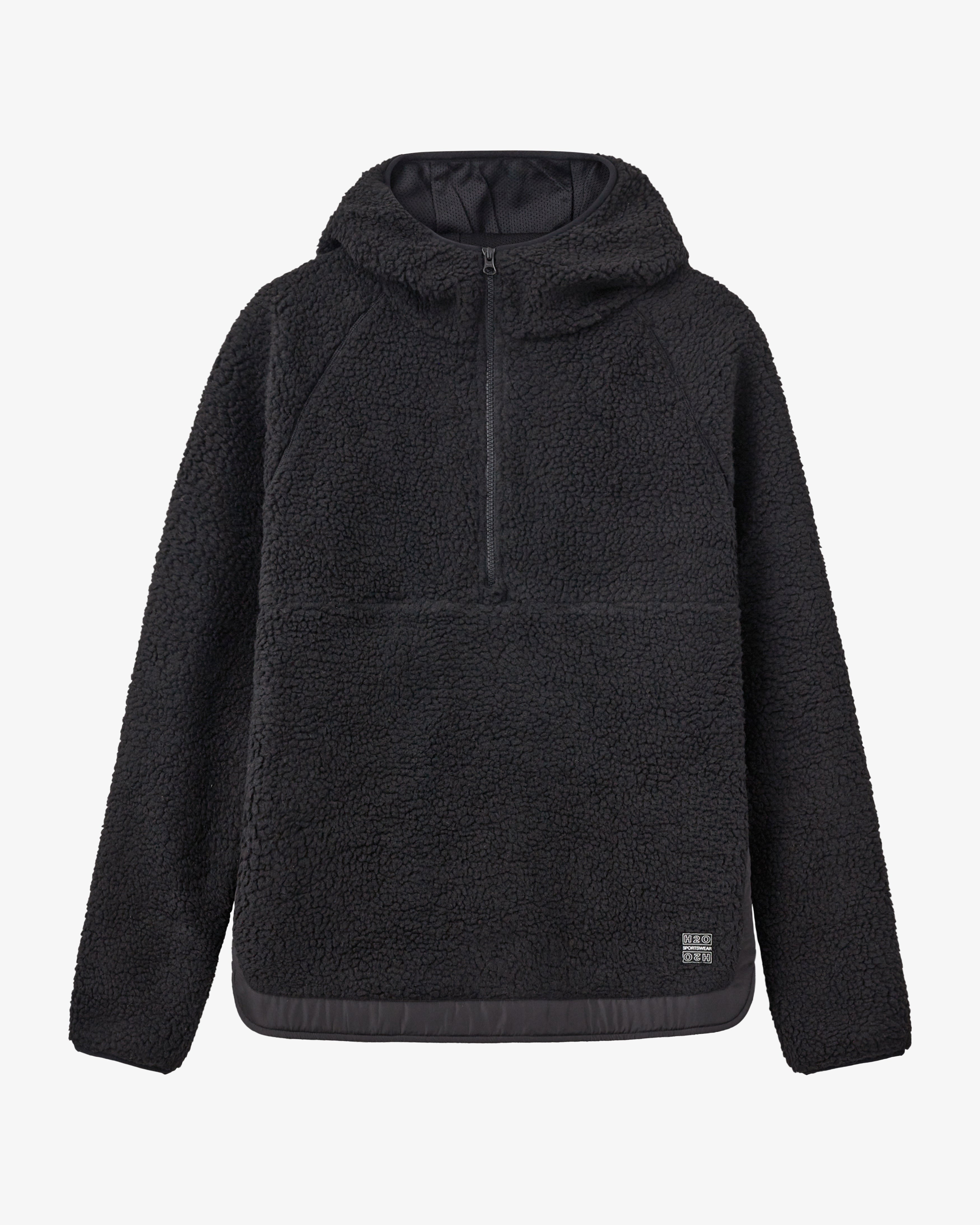 Langli Pile Anorak - Black