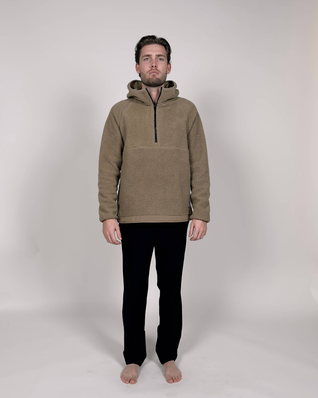 H2O Basic Langli Pile Anorak Jacket 3586 Oak