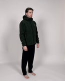 H2O Basic Langli Pile Hoodie Jacket 3020 Army