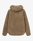 H2O Basic Langli Pile Hoodie Jacket 3586 Oak