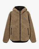 H2O Basic Langli Pile Hoodie Jacket 3586 Oak