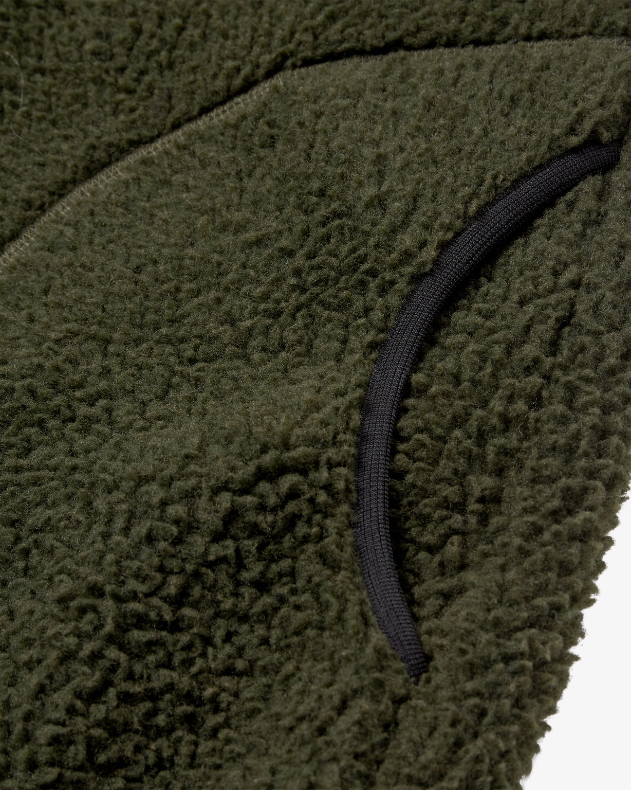 H2O Basic Langli Pile Jakke Jacket 3020 Army