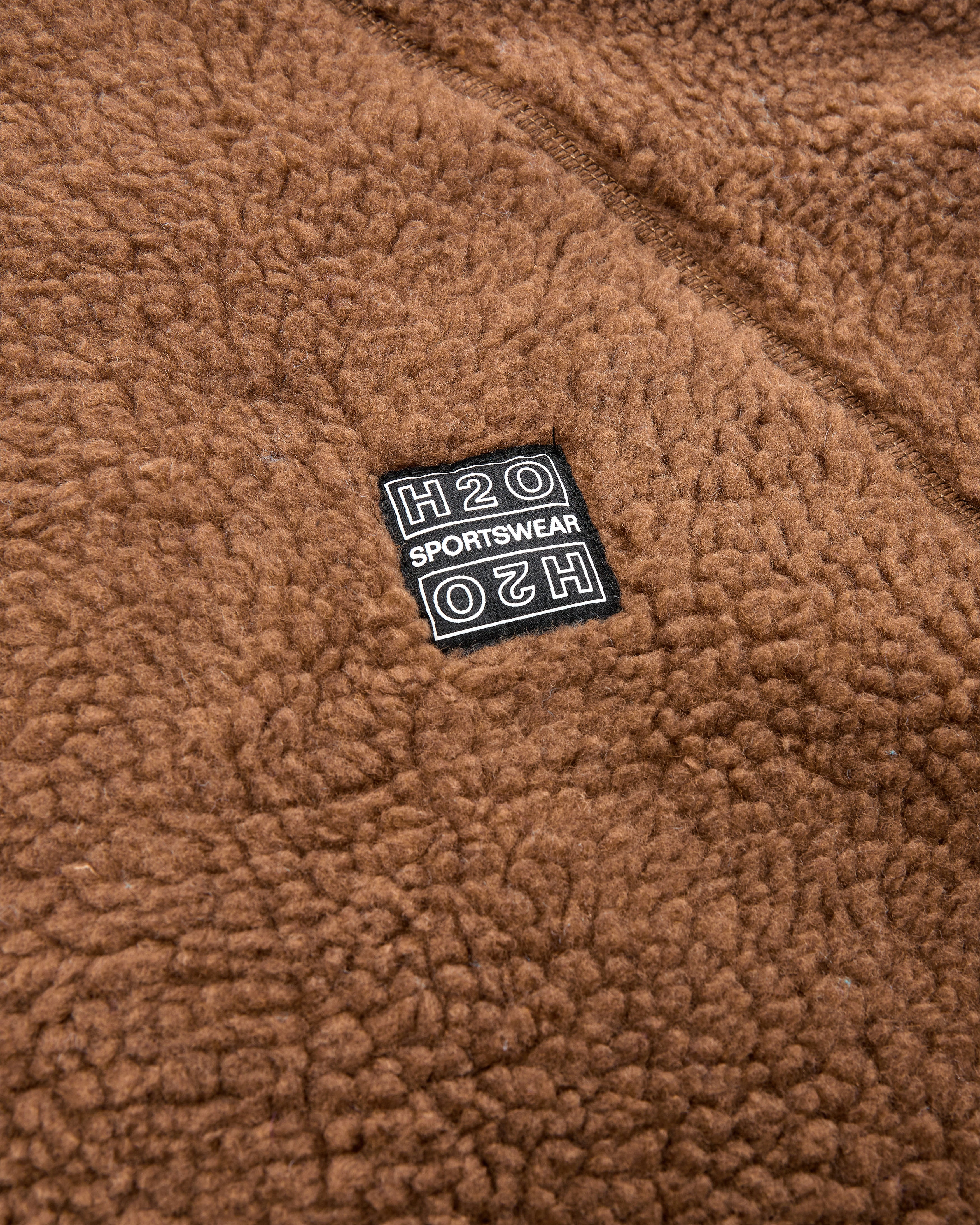 H2O Langli Pile Jakke Jacket 3560 Bison Brown
