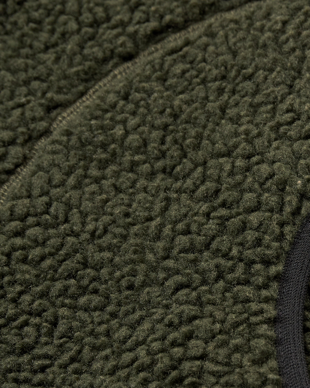 H2O Basic Langli Pile Waistcoat Jacket 3020 Army
