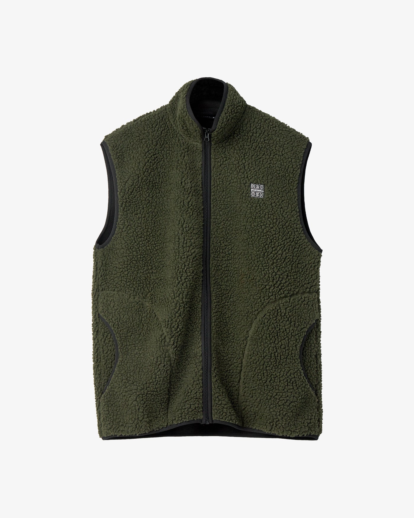 Langli Pile Waistcoat - Army
