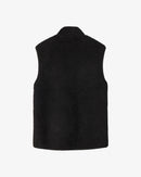 H2O Basic Langli Pile Waistcoat Jacket 3500 Black