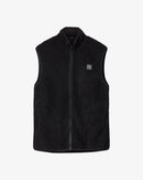 H2O Basic Langli Pile Waistcoat Jacket 3500 Black