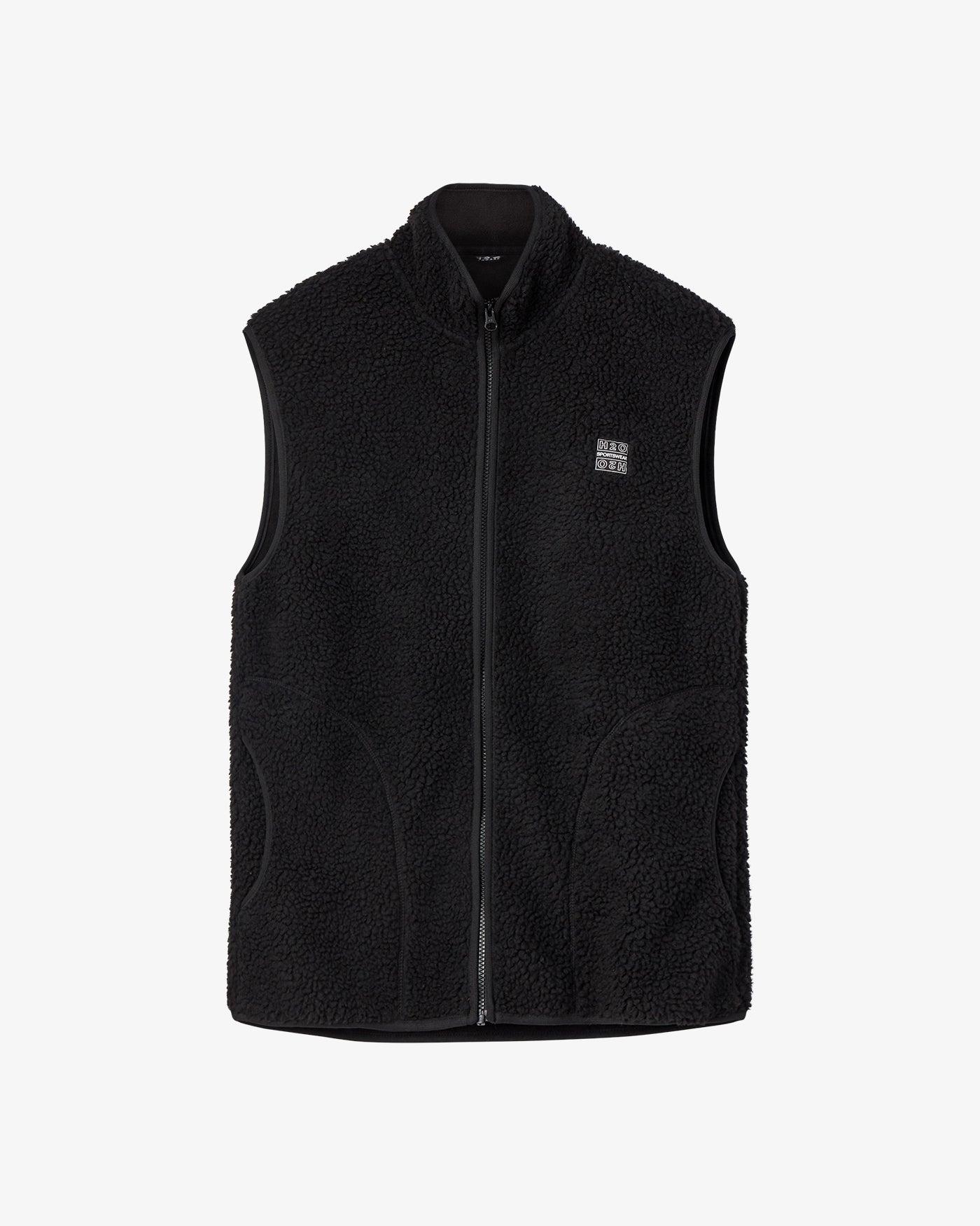 Langli Pile Waistcoat - Black