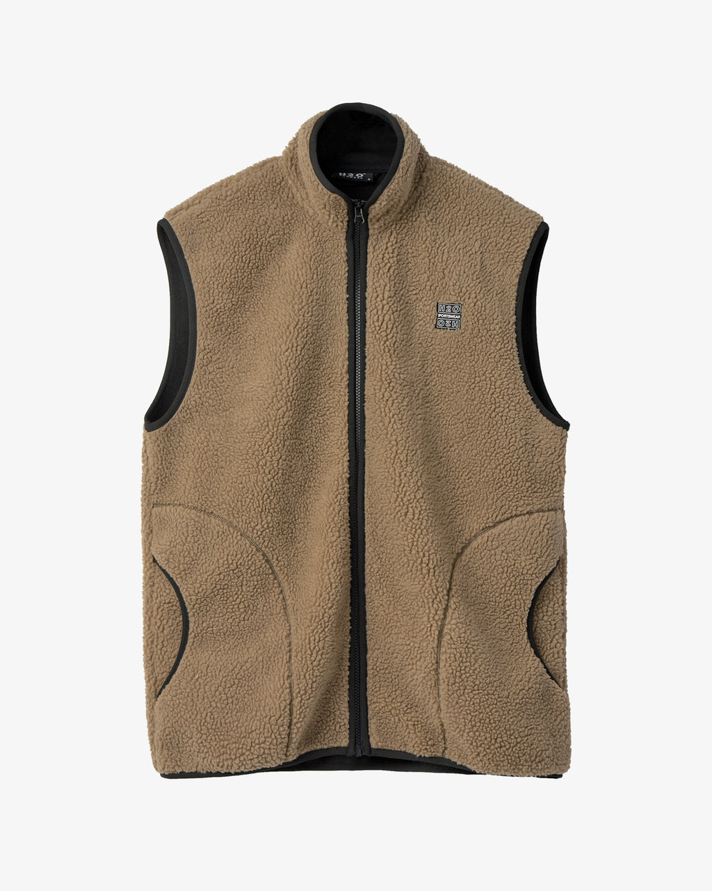 Langli Pile Waistcoat - Oak – H2O