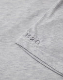 H2O Basic Langø Tee T-Shirt 1020 Lt. Grey Mel