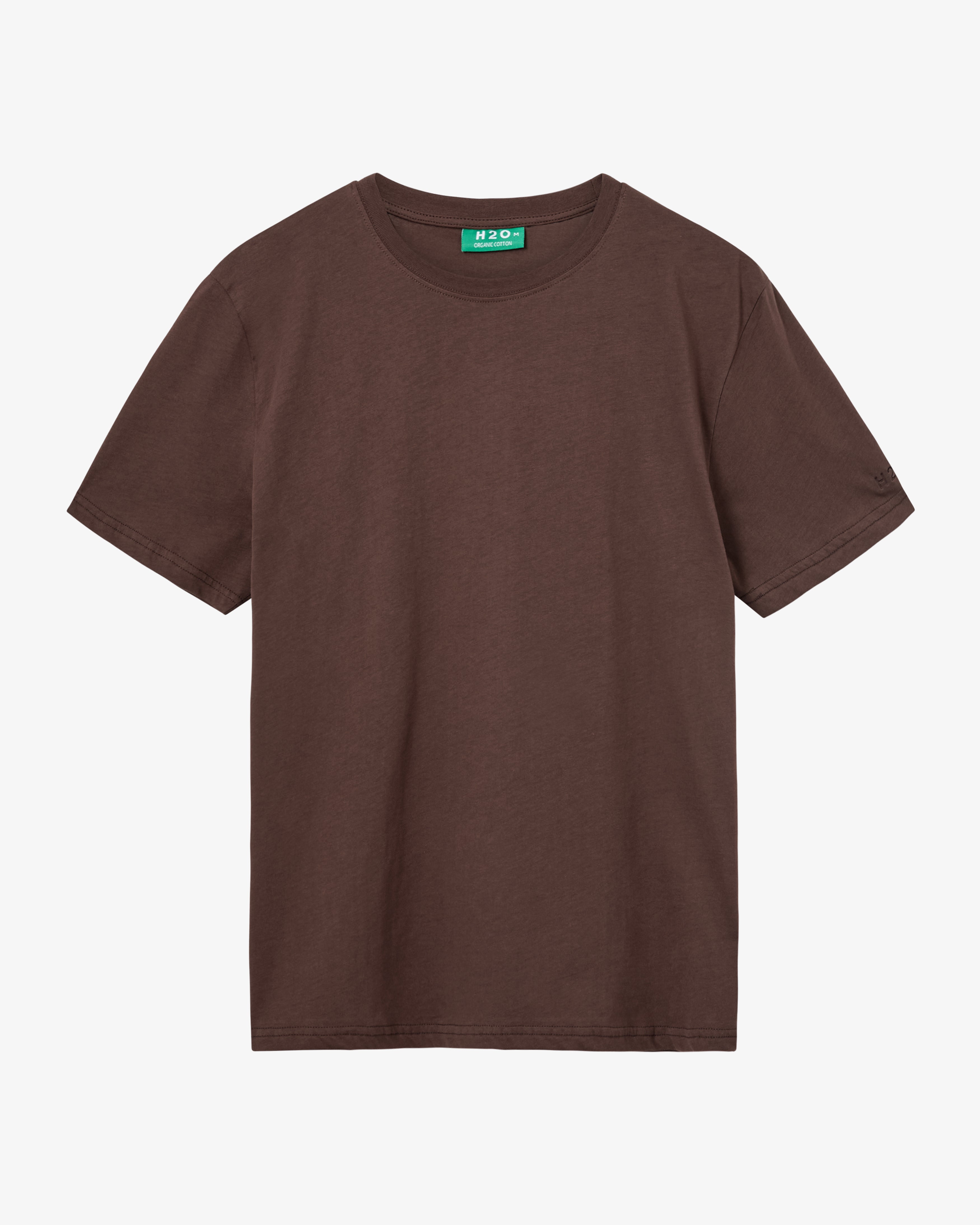 H2O Basic Langø Tee T-Shirt 3548 Coffee