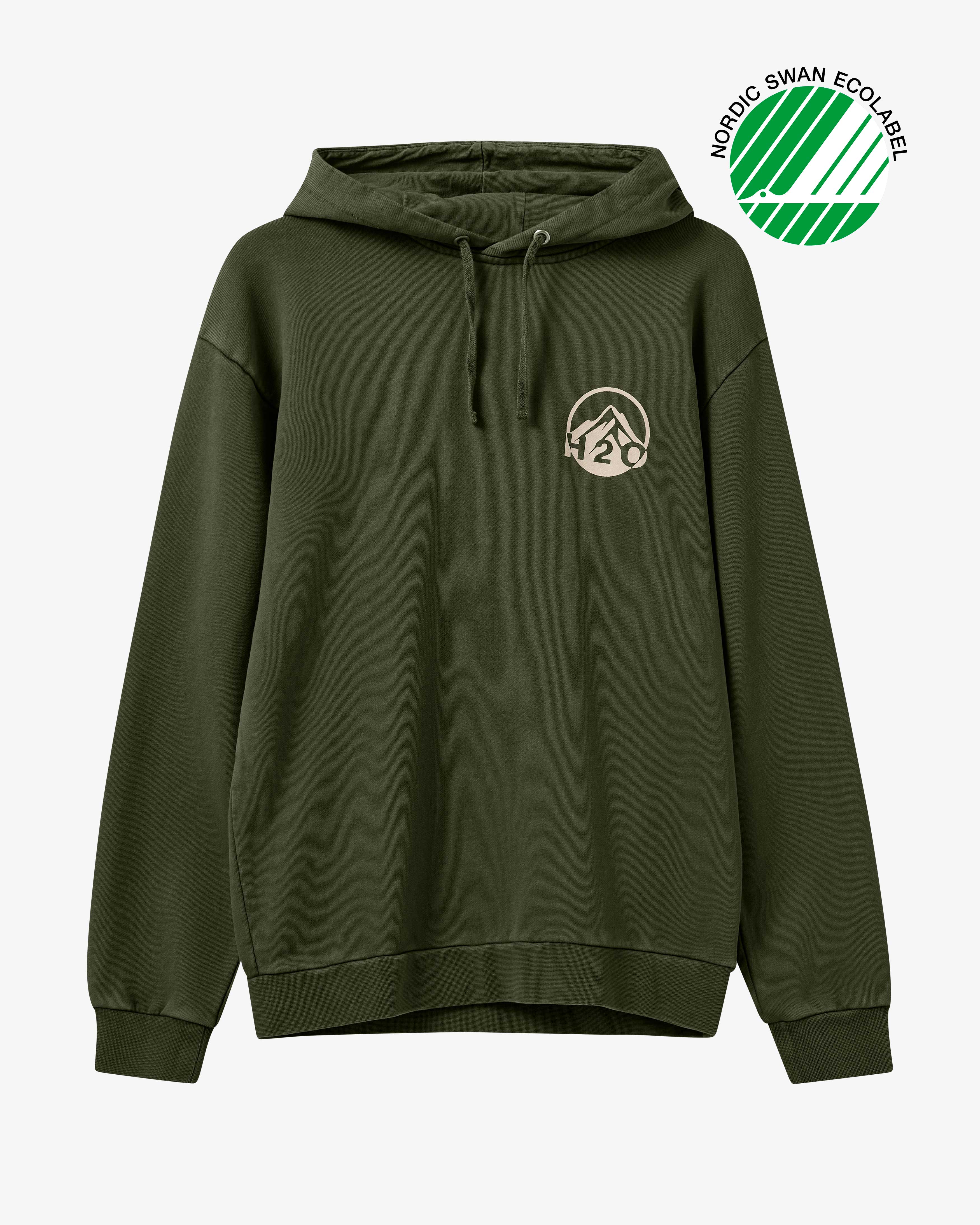 H2O Lolland Sweat Hoodie Hoodies 3020 Army