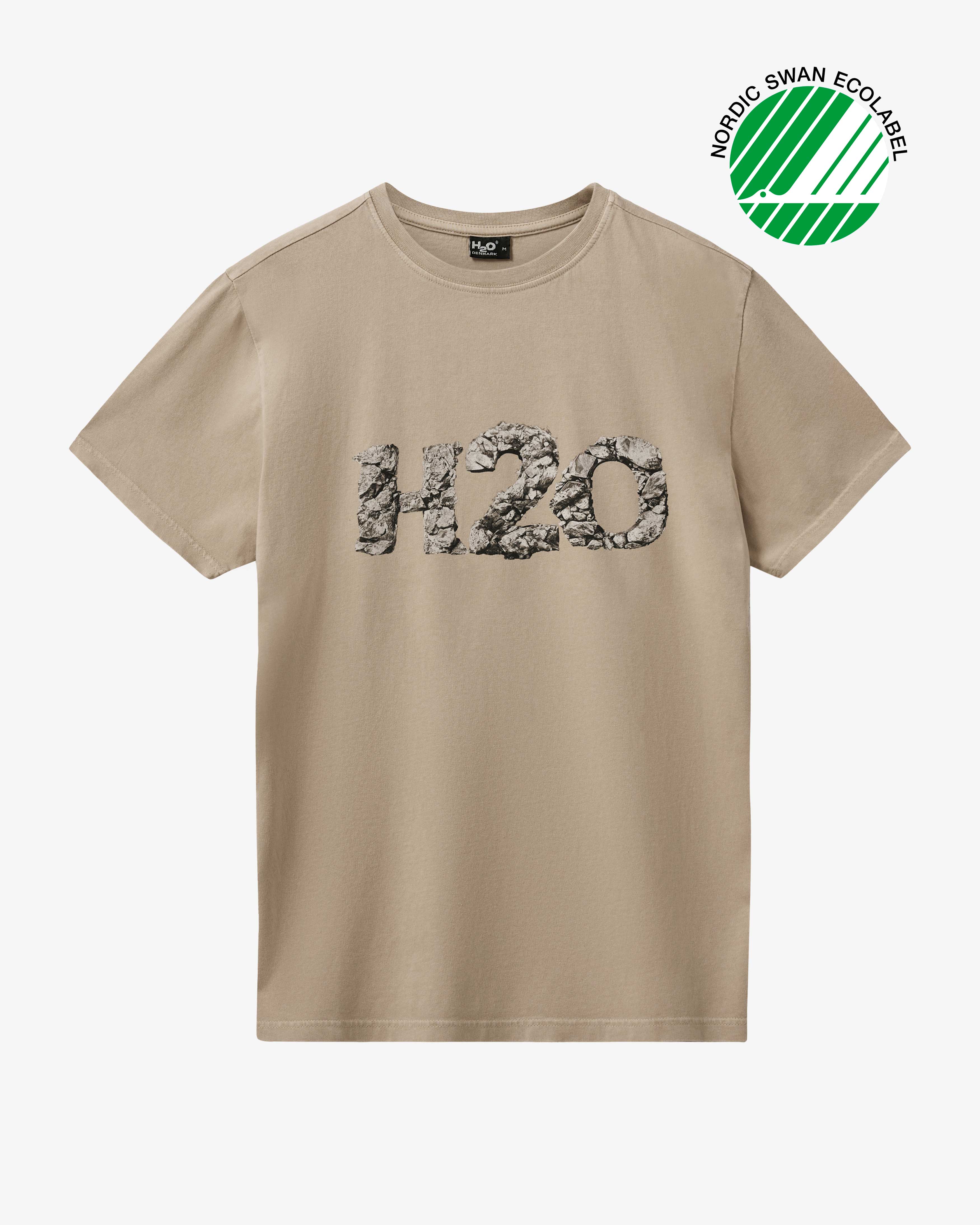 H2O Lolland Tee T-Shirt 1034 Warm Grey