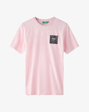 H2O Basic Lyø Organic T-shirt T-Shirt 8300 Sachet Pink/Dark Grey