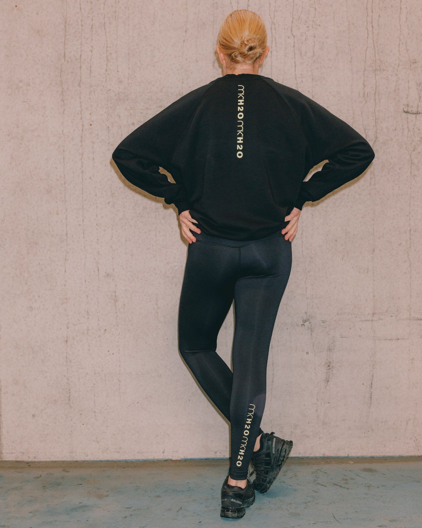 H2O Basic MKH2O Core Flex Sweat Sweatshirt 3500 Black