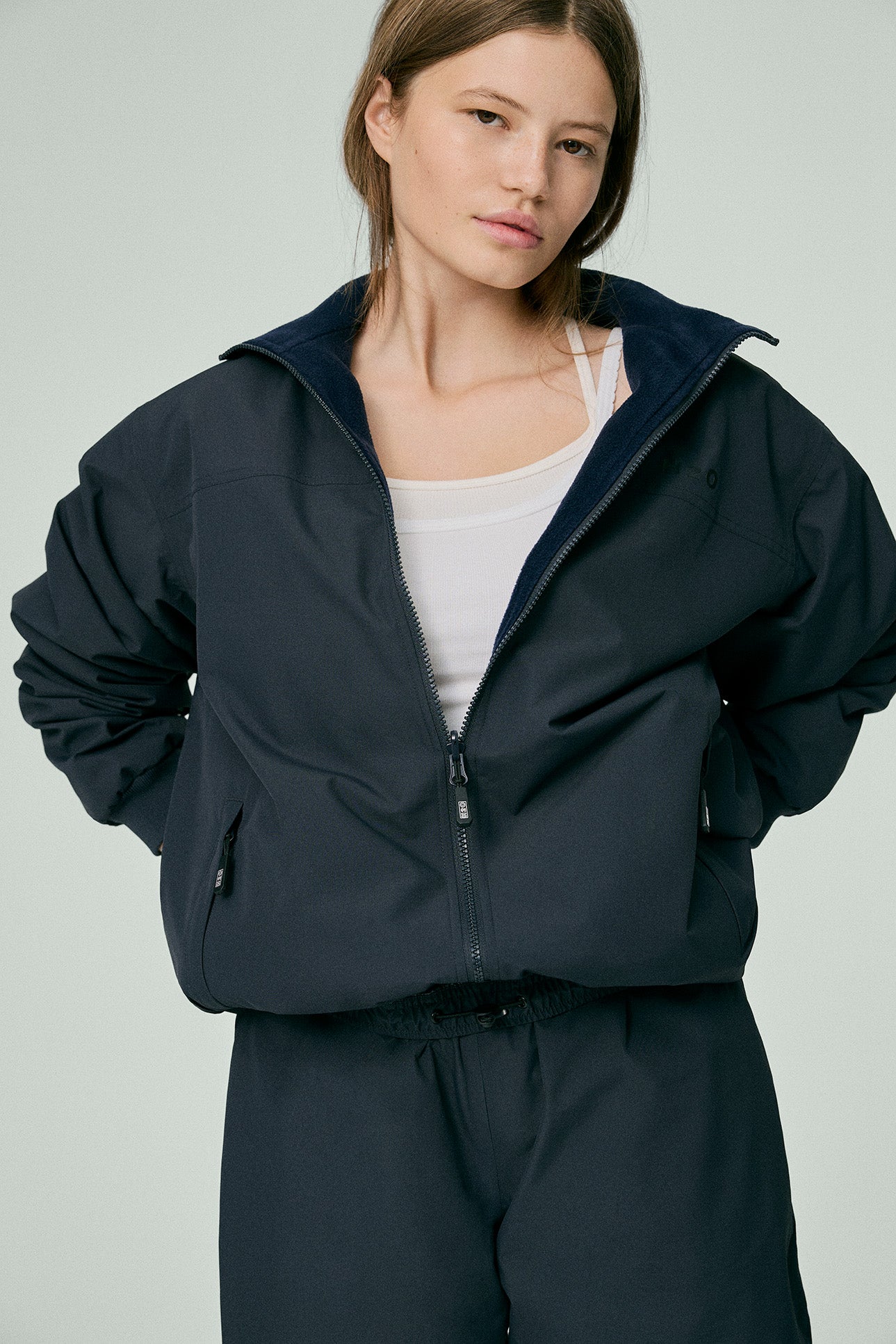 H2O Mandø Vendbar Jakke Jacket 2500 Navy
