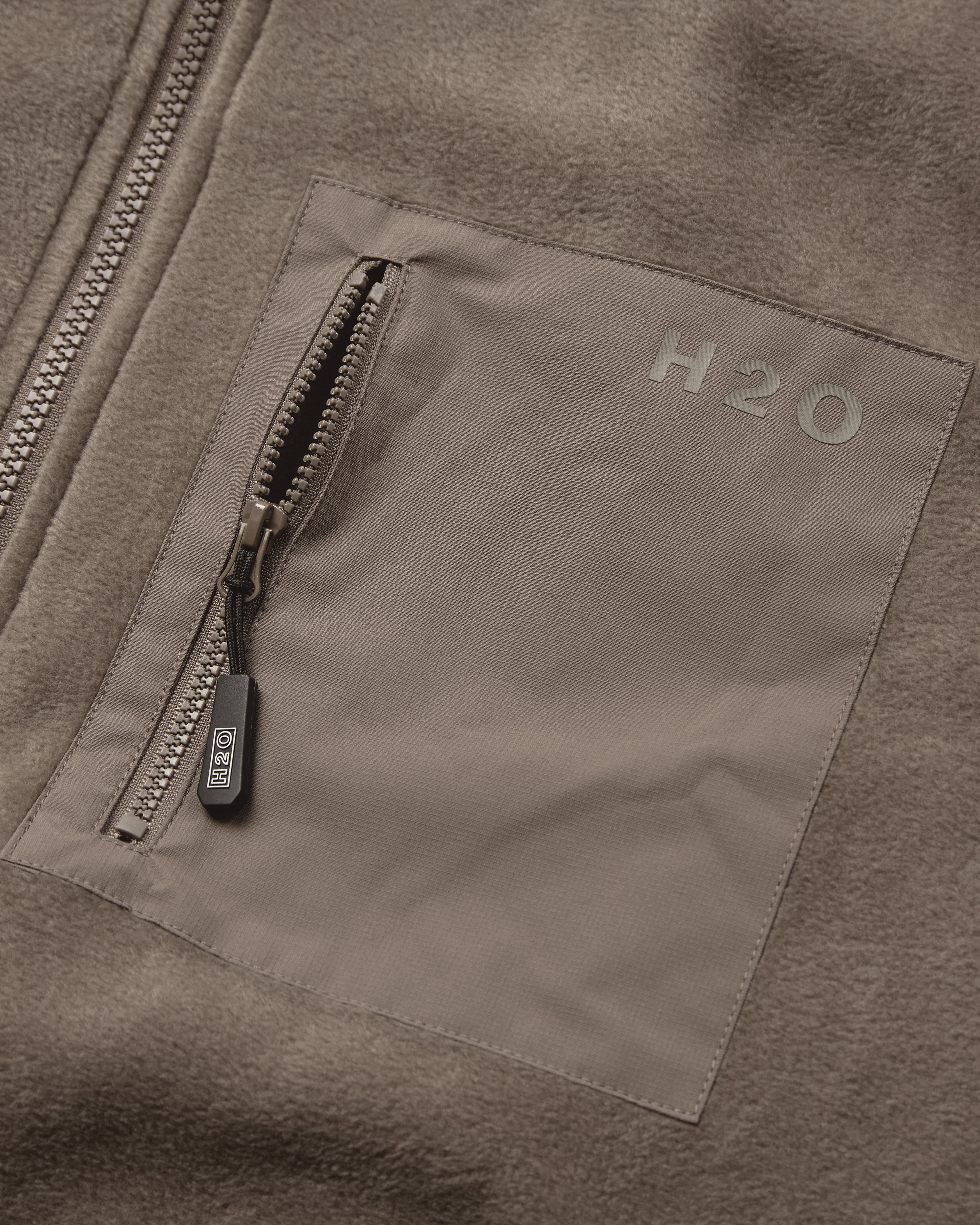 H2O Mandø Vendbar Jakke Jacket 3553 Dusty Oak