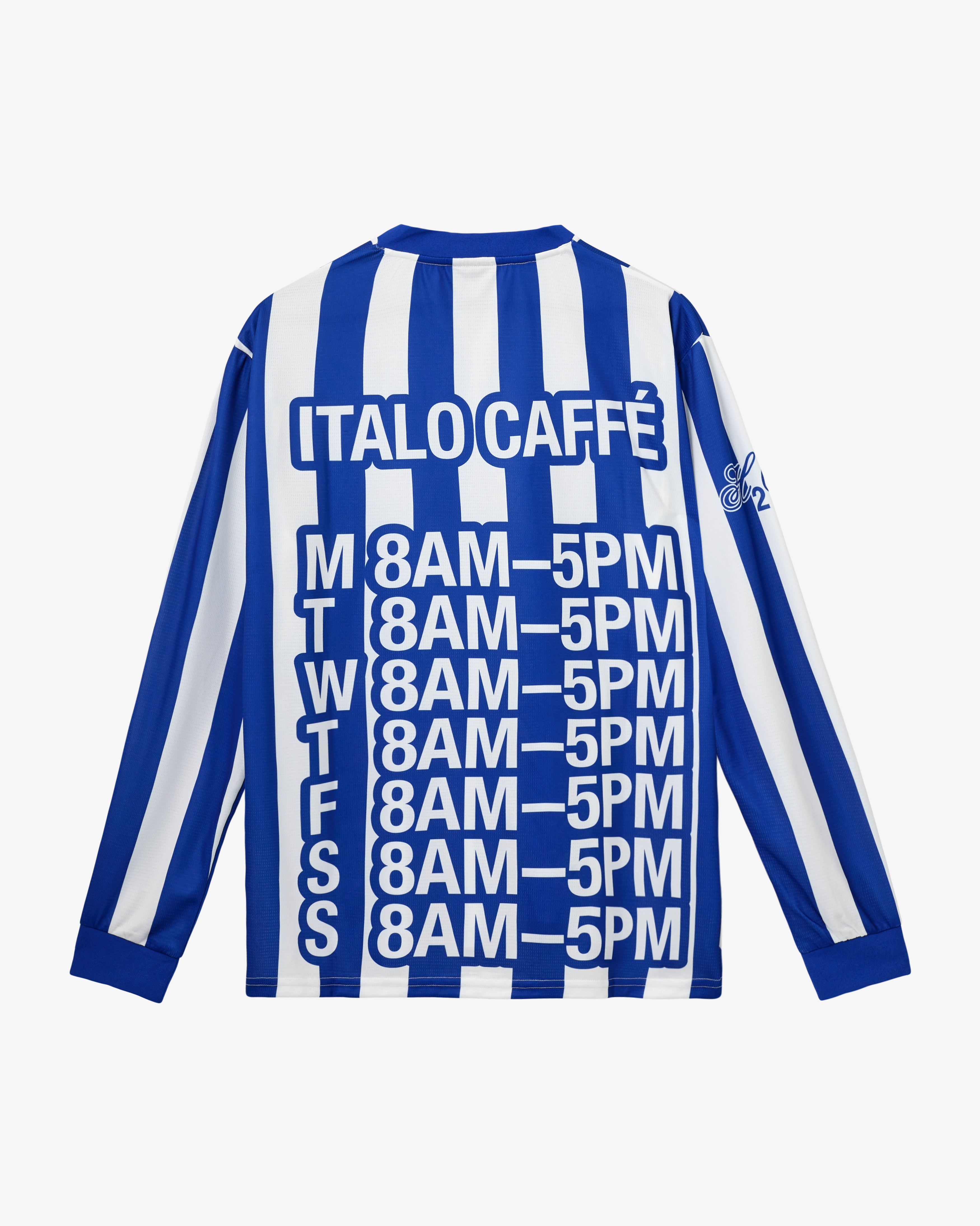 H2O Basic Palermo Football L/S Tee T-Shirt L/S 2610 Blue