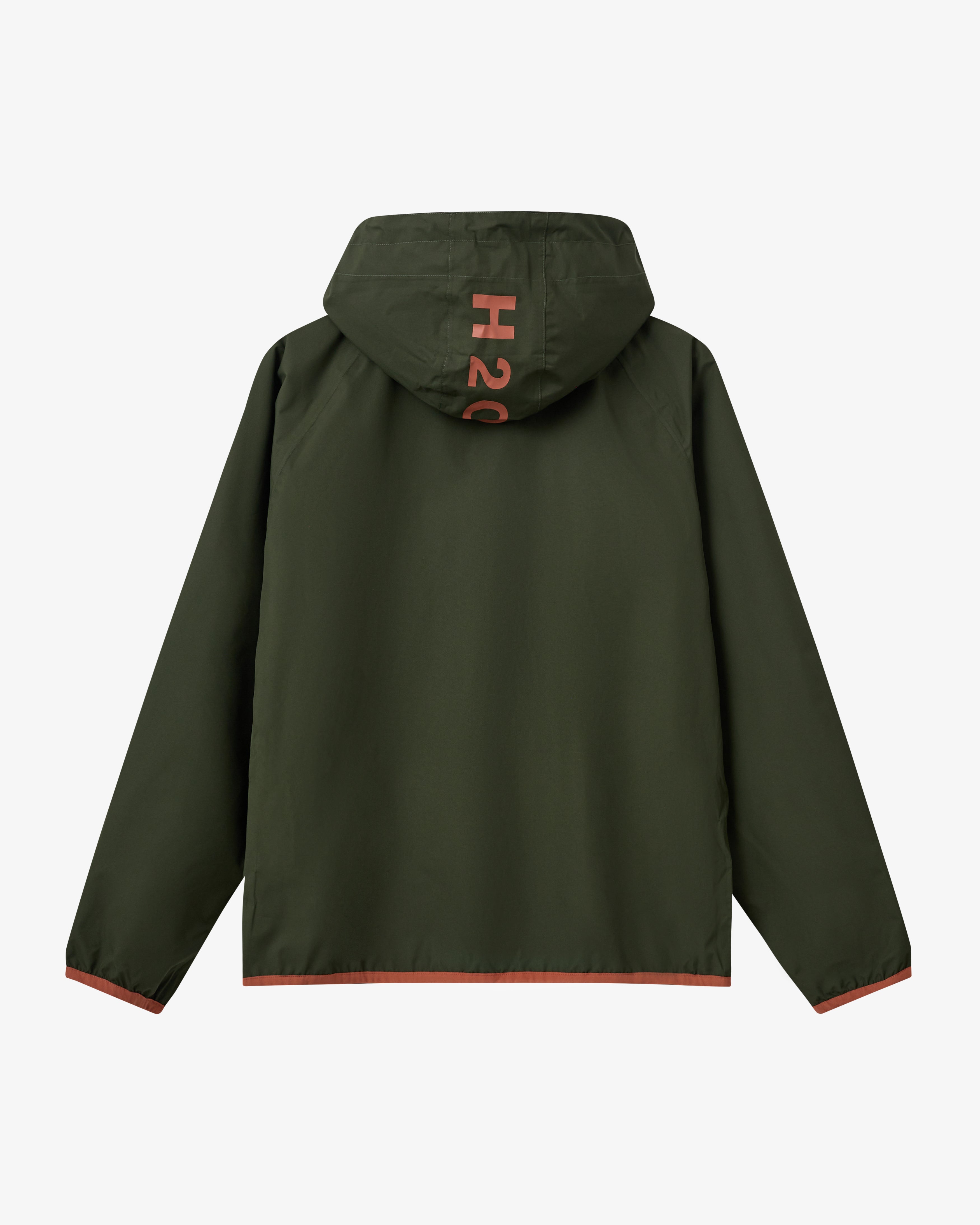 Rømø Festival Rain Jacket - Army/Autumn Leaf