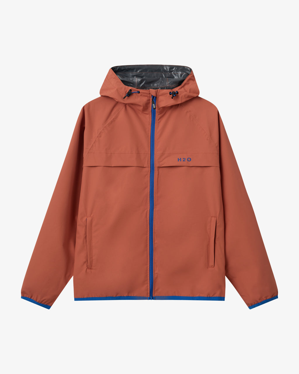 H2O - H2Rømø Festival Lw Rain Jacket Packable 100980-2 - 7021 - Navy/Lime main image 0