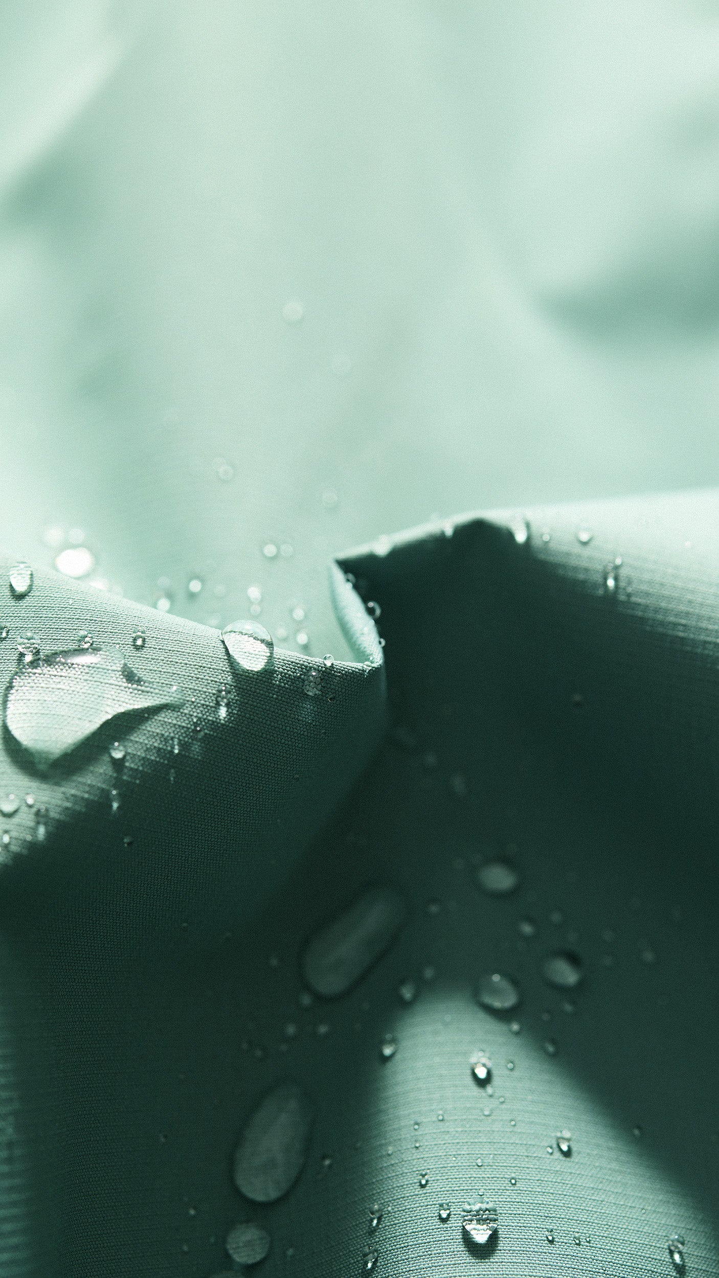 H2O Rømø LW Long Rain Jacket Rain Wear 3008 Sea Grass