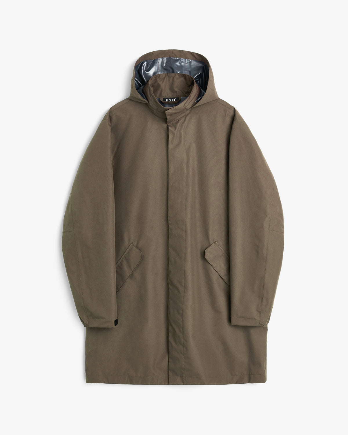 Rømø LW Long Rain Jacket - Dusty Oak – H2O