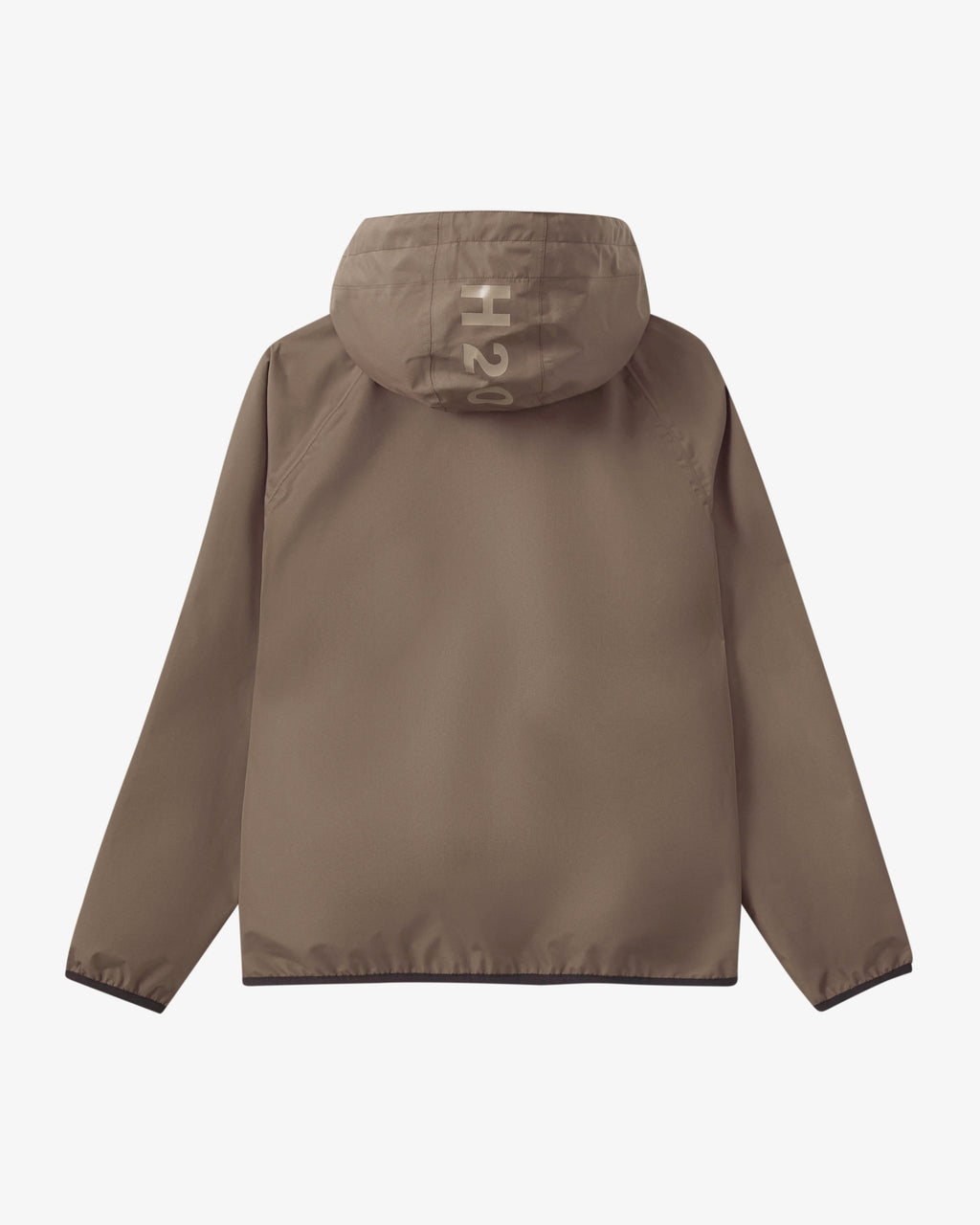 H2O - Rømø Lw Rain Long Jacket - 1034 Warm Grey main image 1