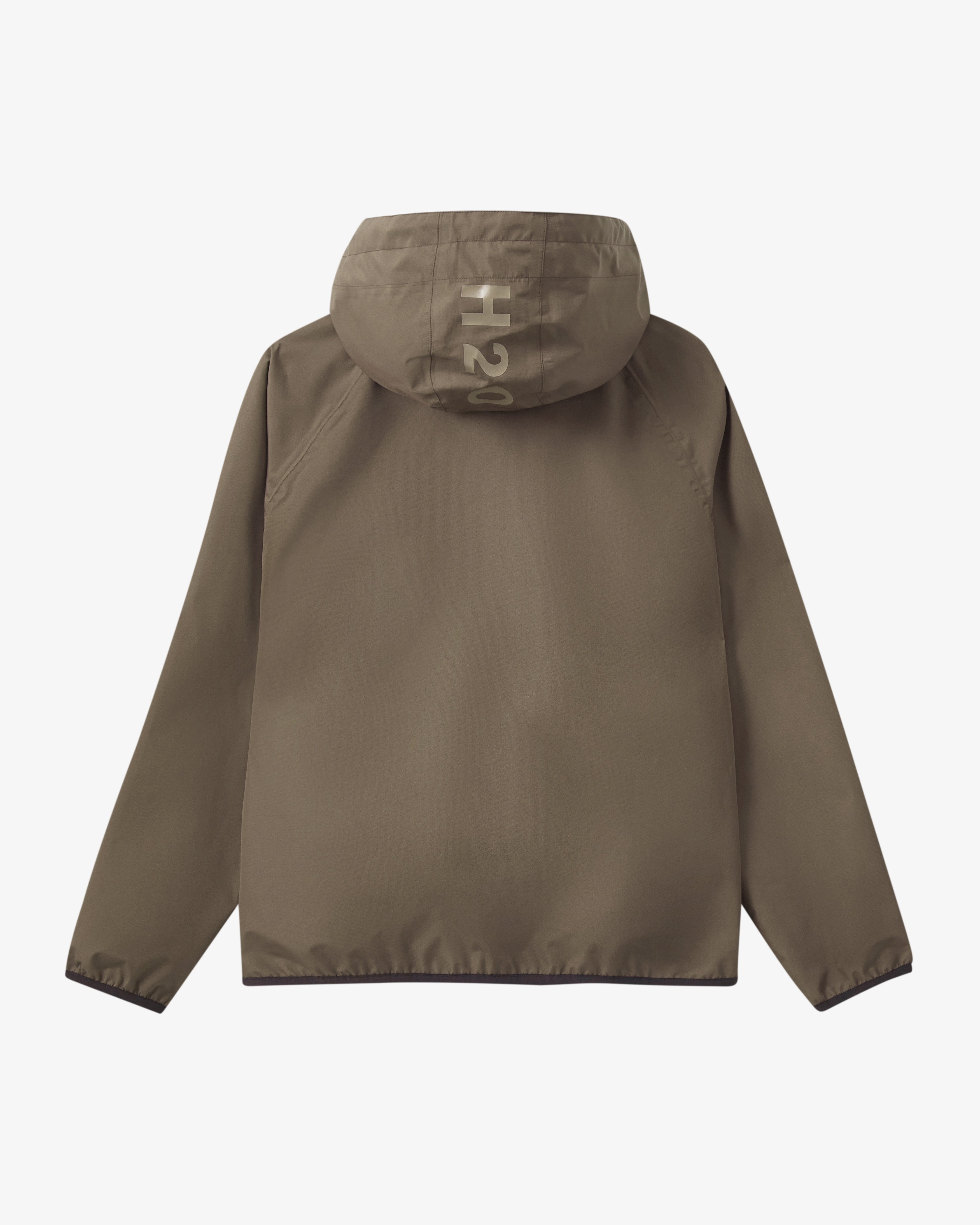 Rømø LW Rain Jacket - packable - Dusty Oak