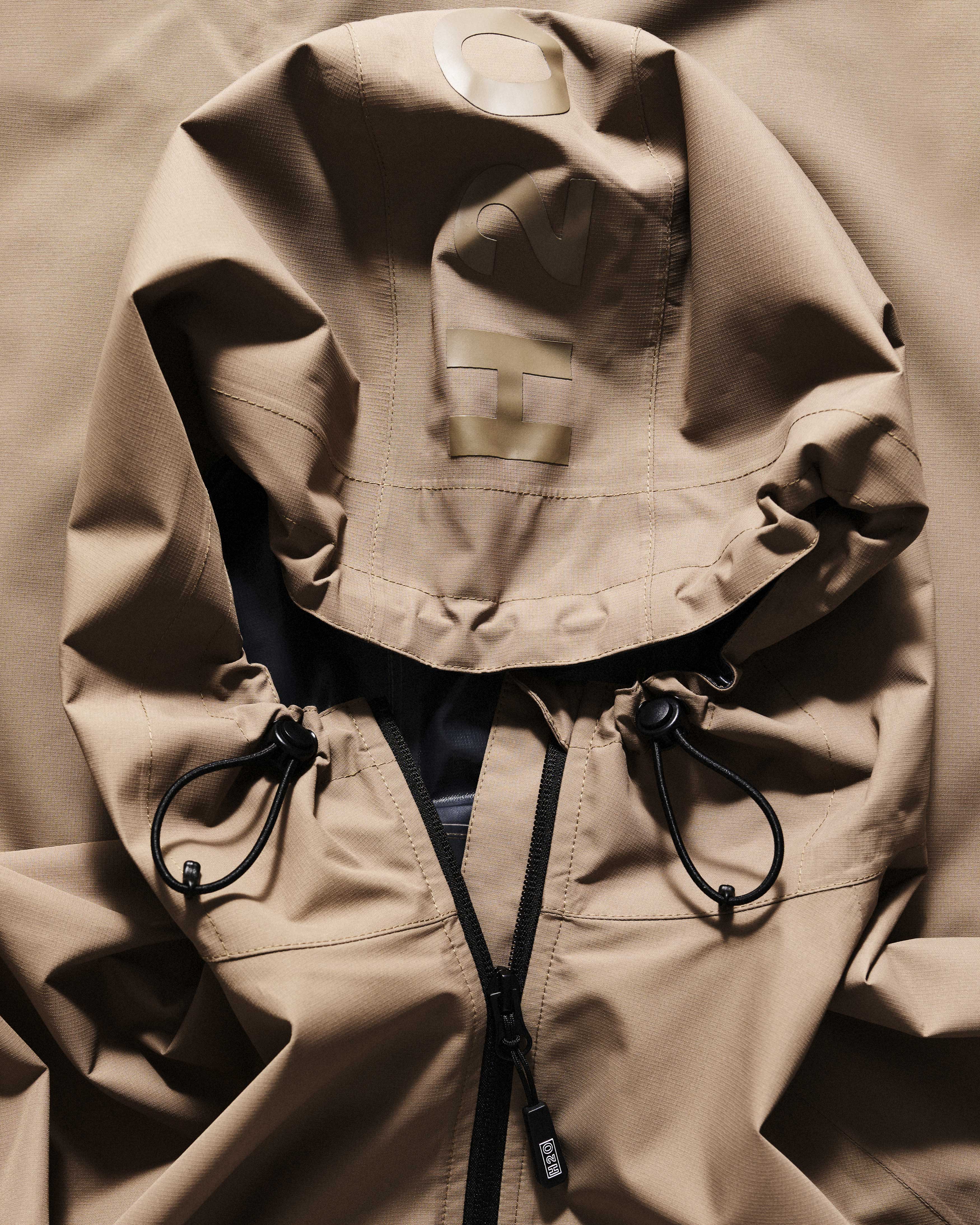 H2O Rømø LW Packable Rain Jacket Rain Wear 1034 Warm Grey