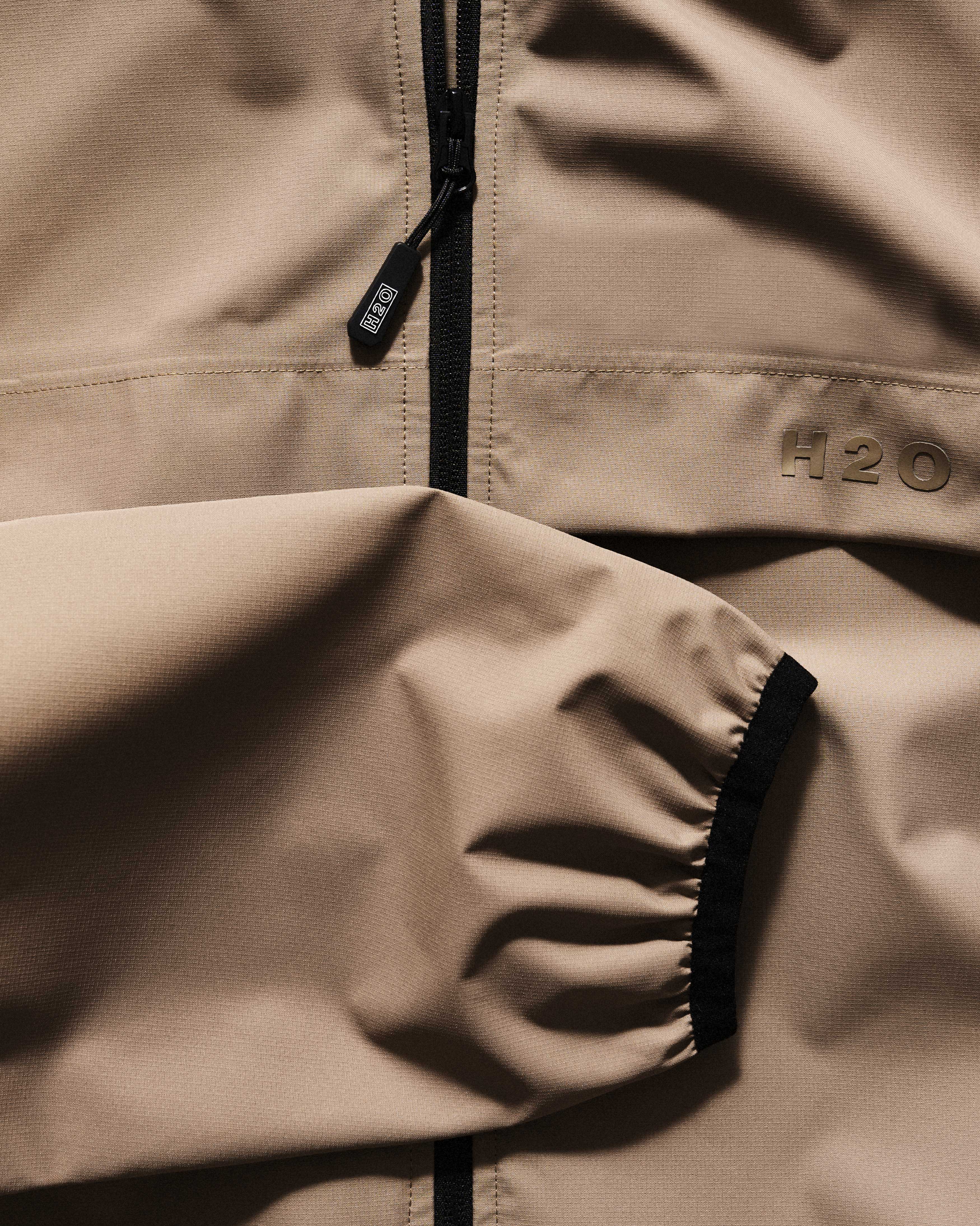 H2O Rømø LW Packable Rain Jacket Rain Wear 1034 Warm Grey
