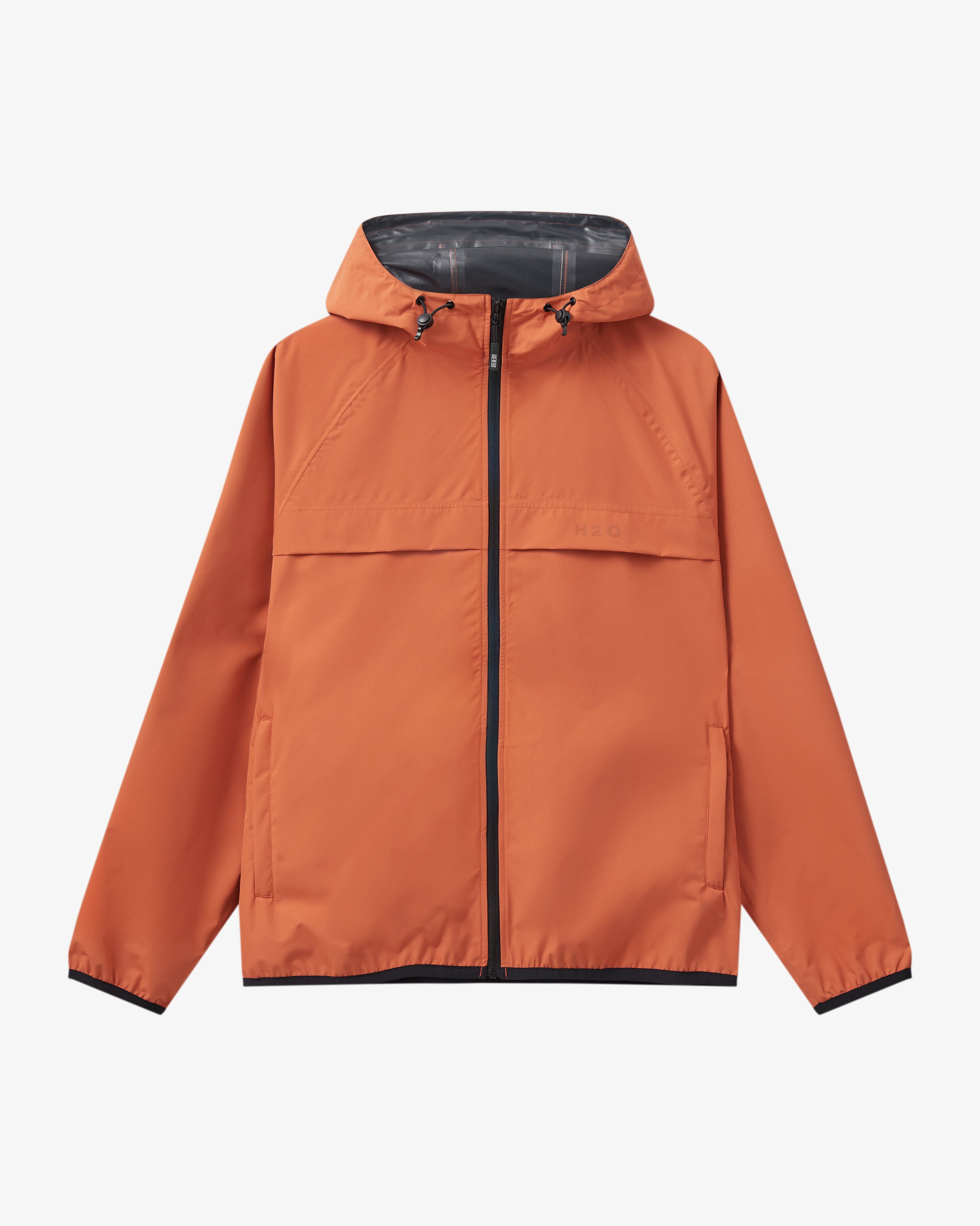 Rømø LW Rain Jacket - packable - Autumn Leaf