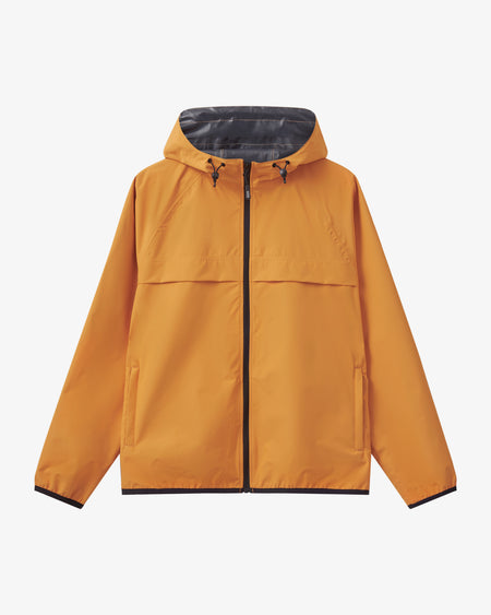 H2O - H2Rømø Festival Lw Rain Jacket Packable 100980-2 - 7021 - Navy/Lime