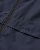 H2O Basic Rømø LW Packable Rain Jacket Rain Wear 2500 Navy