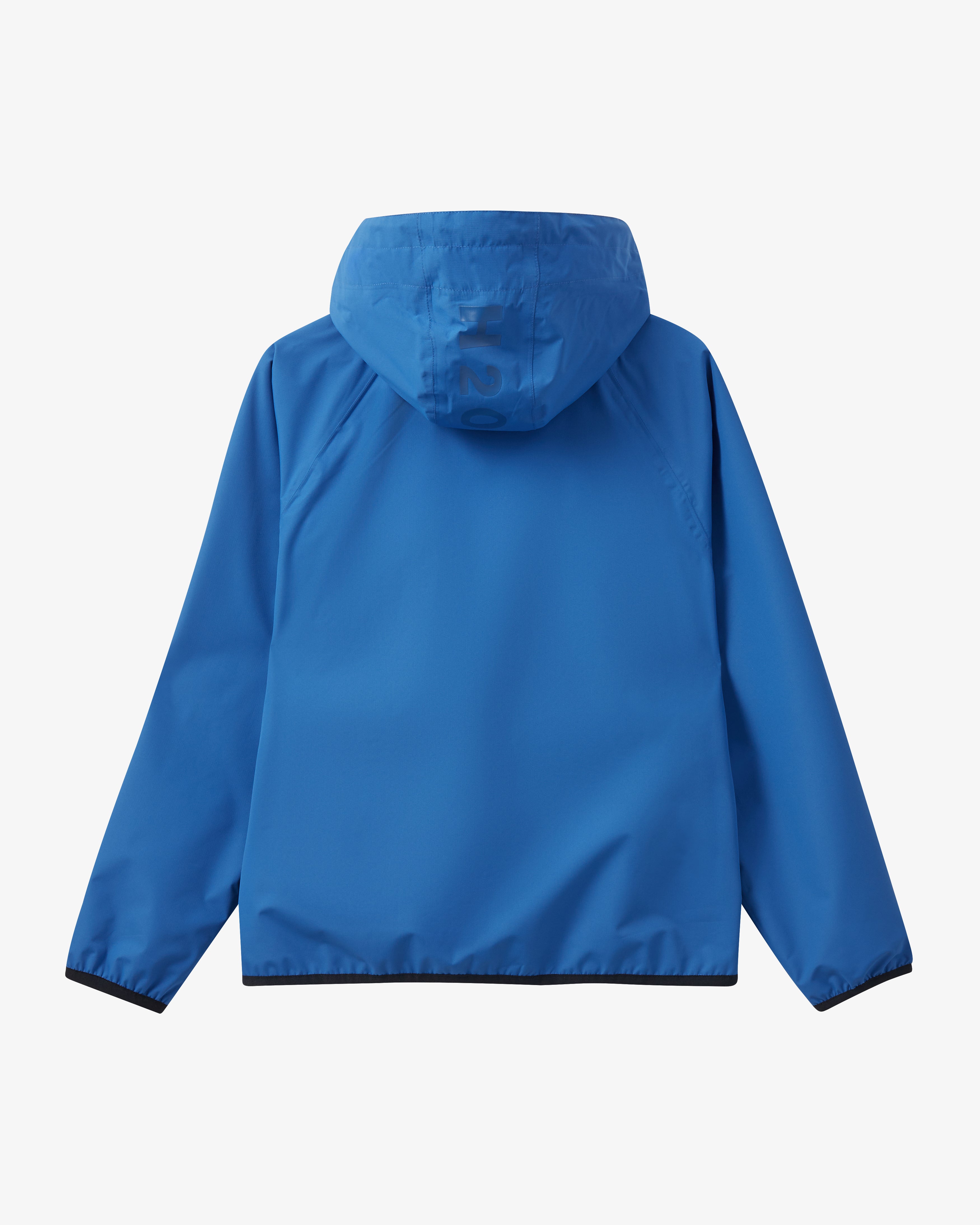 Romo LW Rain Jacket packable Blue H2O