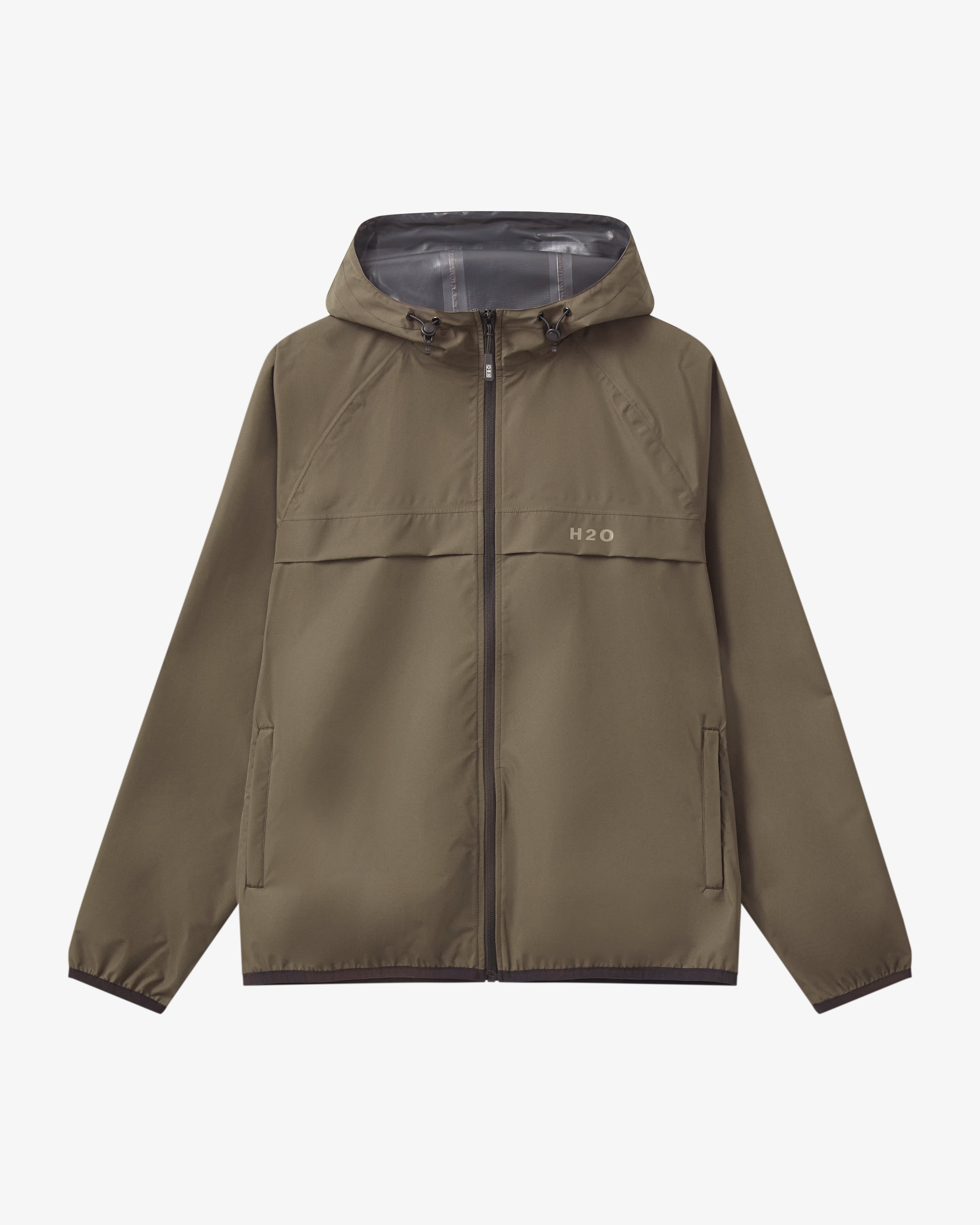 Rømø LW Packable Rain Jacket - Dusty Oak