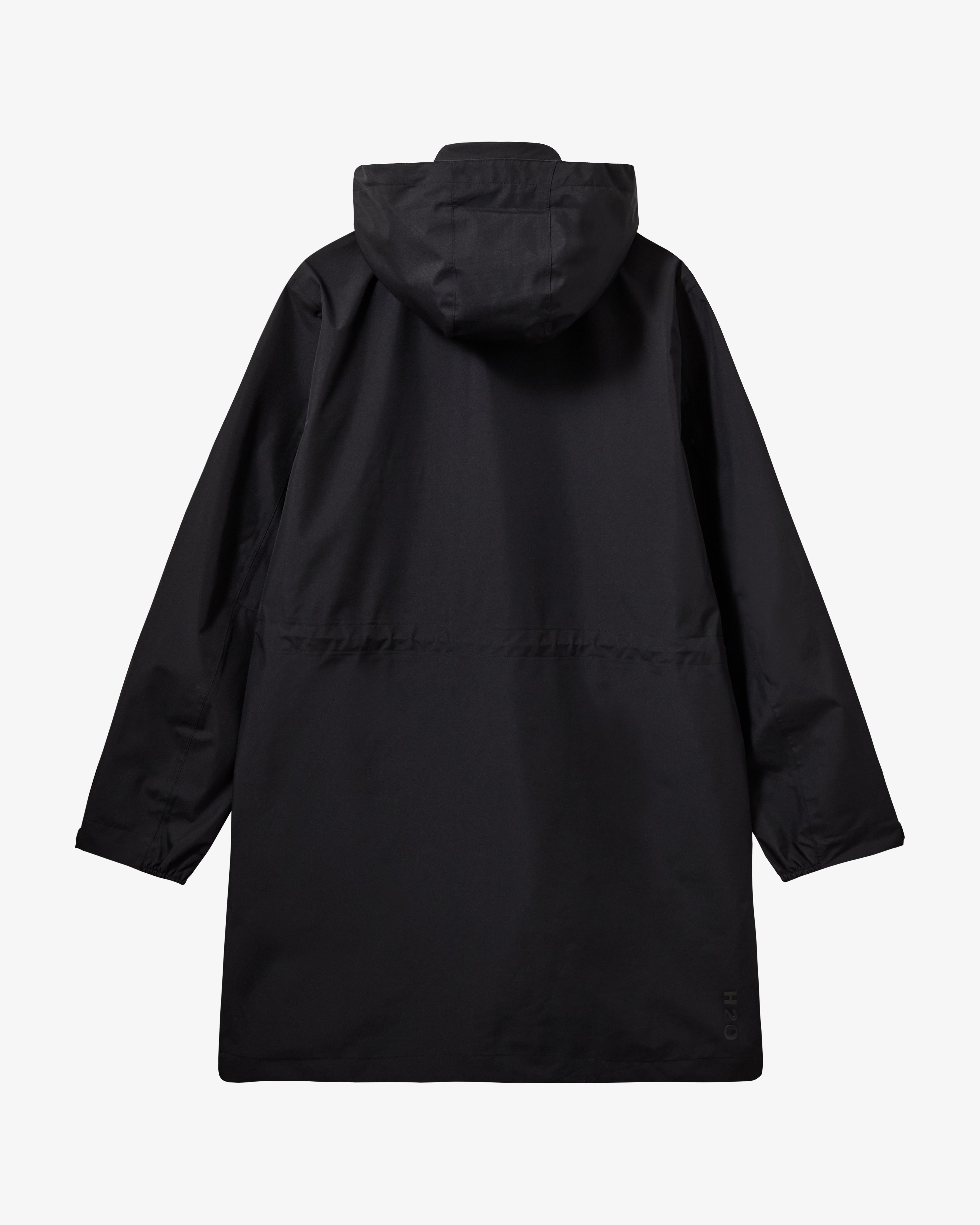 H2O Rømø LW Rain Long Jacket Rain Wear 3500 Black