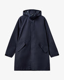 H2O Basic Rømø LW Long Rain Jacket Rain Wear 2500 Navy