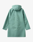 H2O Basic Rømø LW Long Rain Jacket Rain Wear 3008 Sea Grass