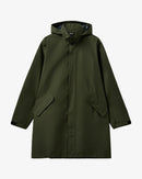 H2O Basic Rømø LW Long Rain Jacket Rain Wear 3020 Army