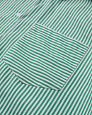 H2O R&D Rønne Pyjamas Shirt L/S Pants 7040 Green/White