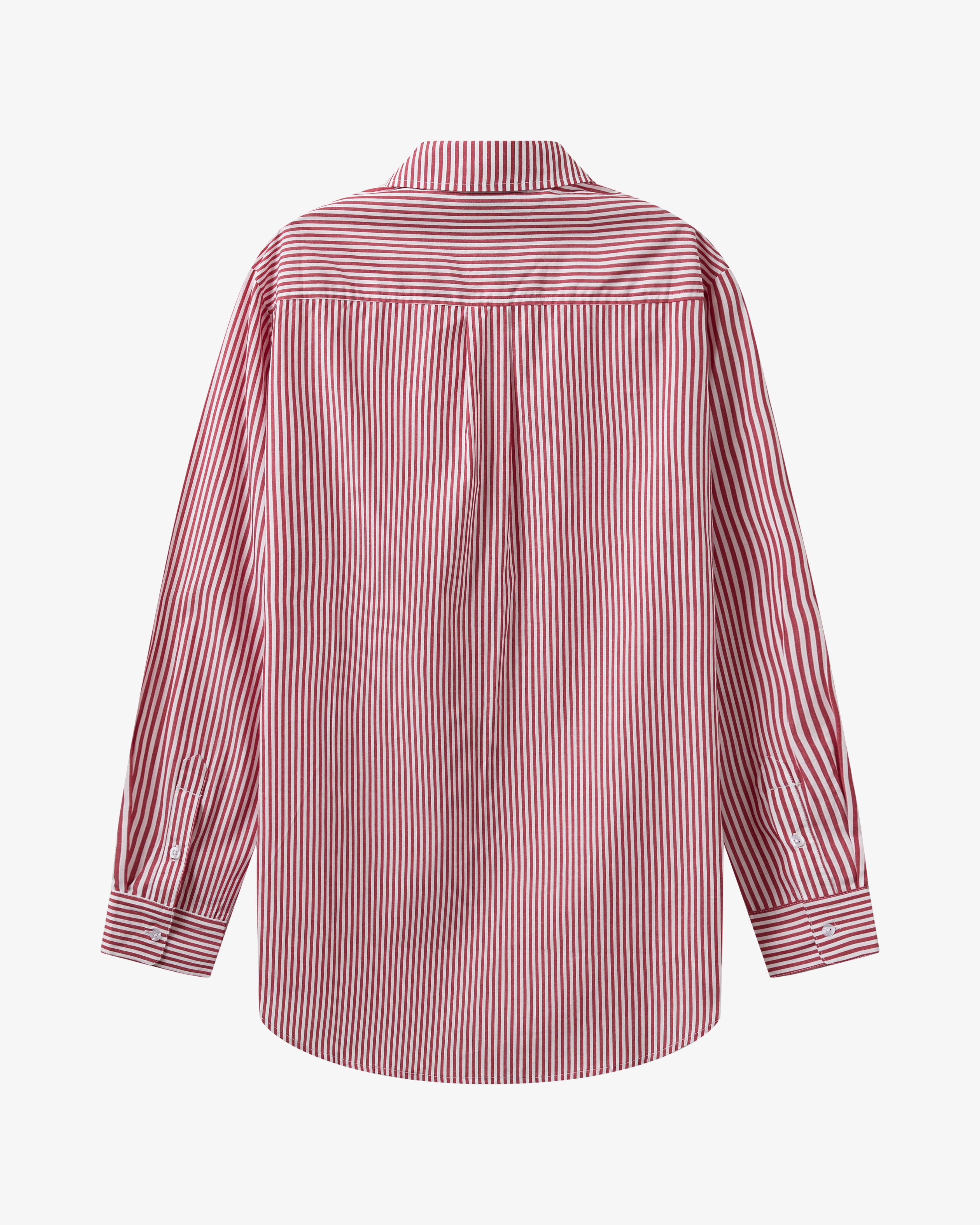 H2O R&D Rønne Pyjamas Shirt L/S Pants 7290 Red/White