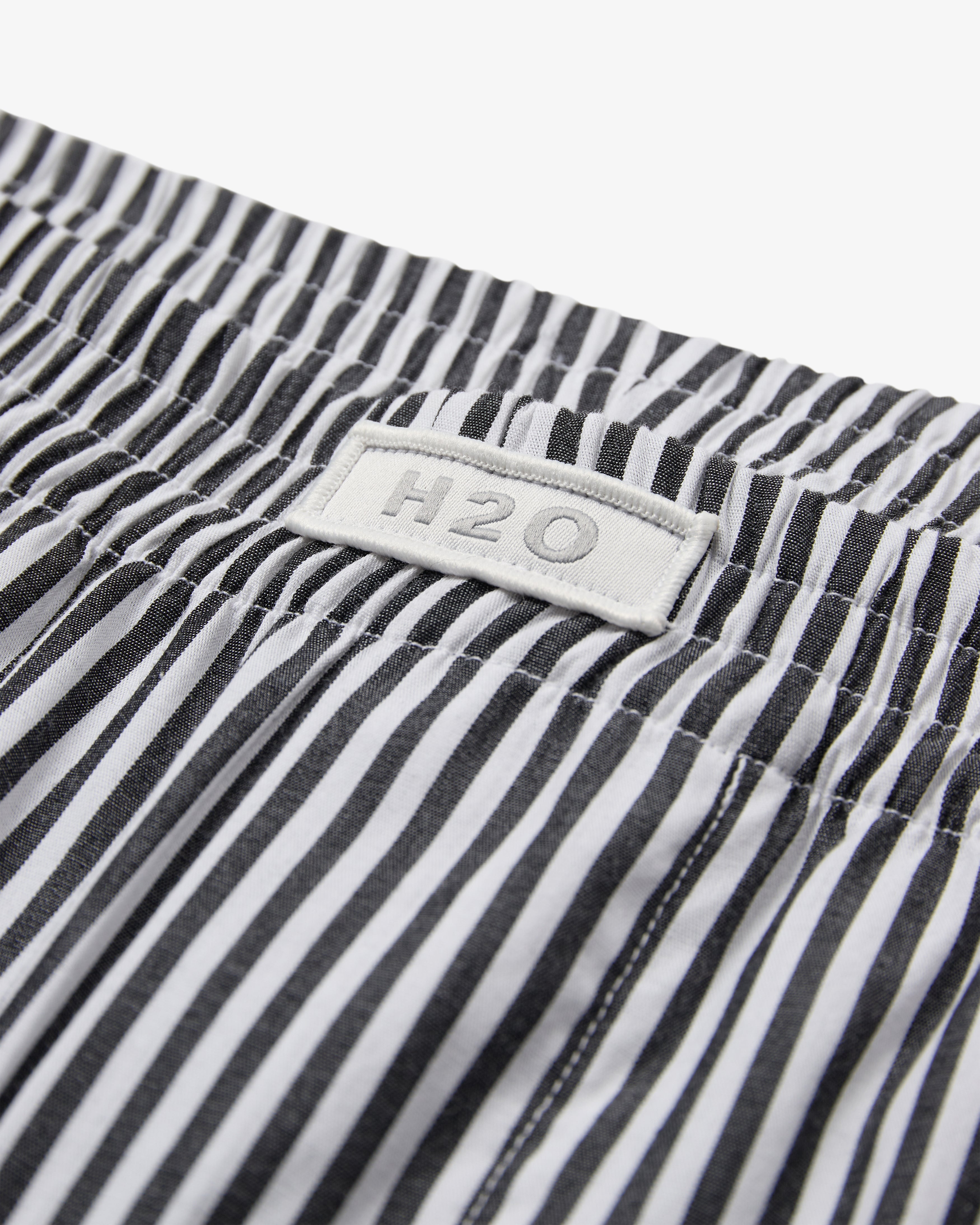 H2O R&D Rønne Pyjamas Pants Pants 7081 Black/White Stripe