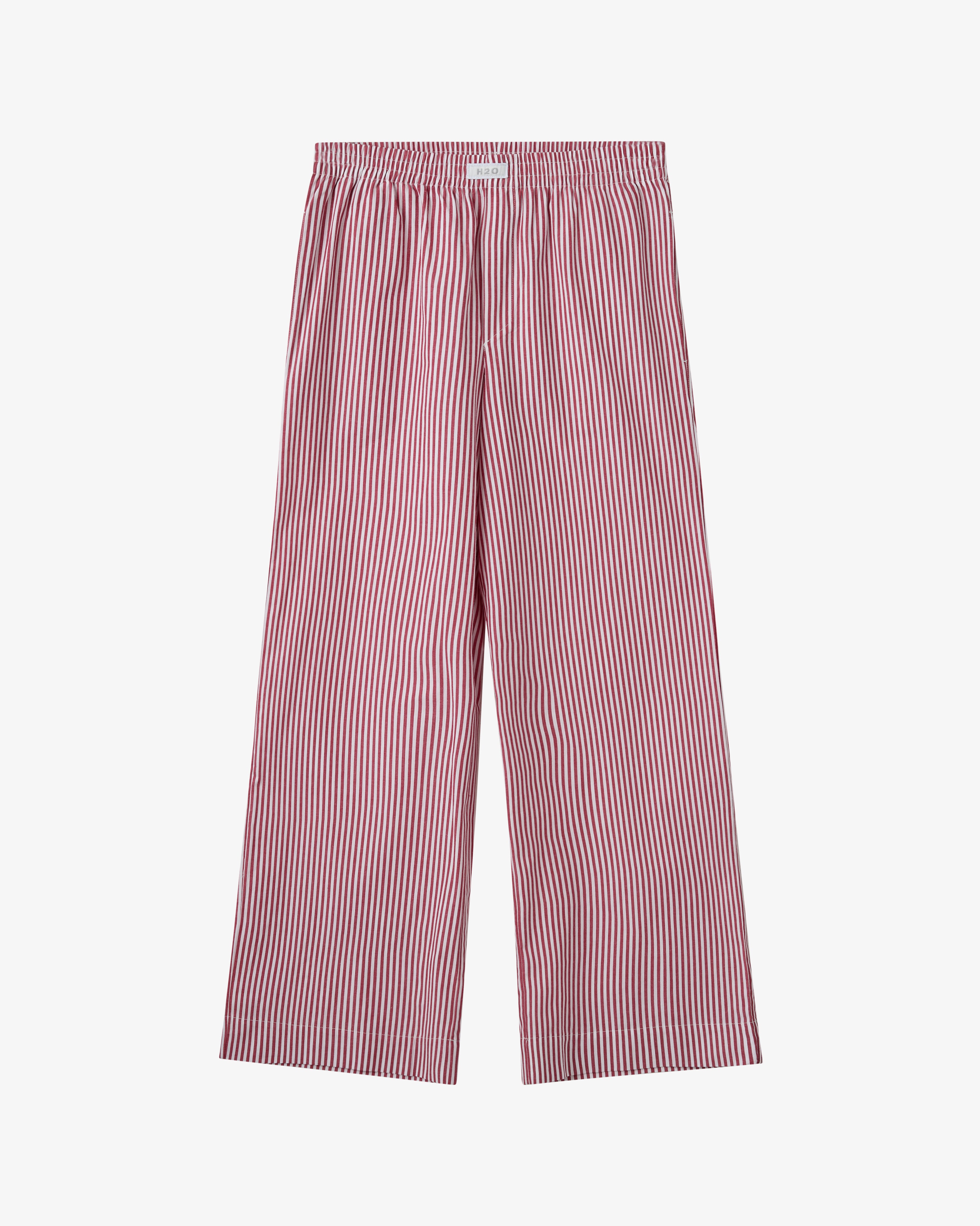 Rønne Pyjamas Pants - Red/White