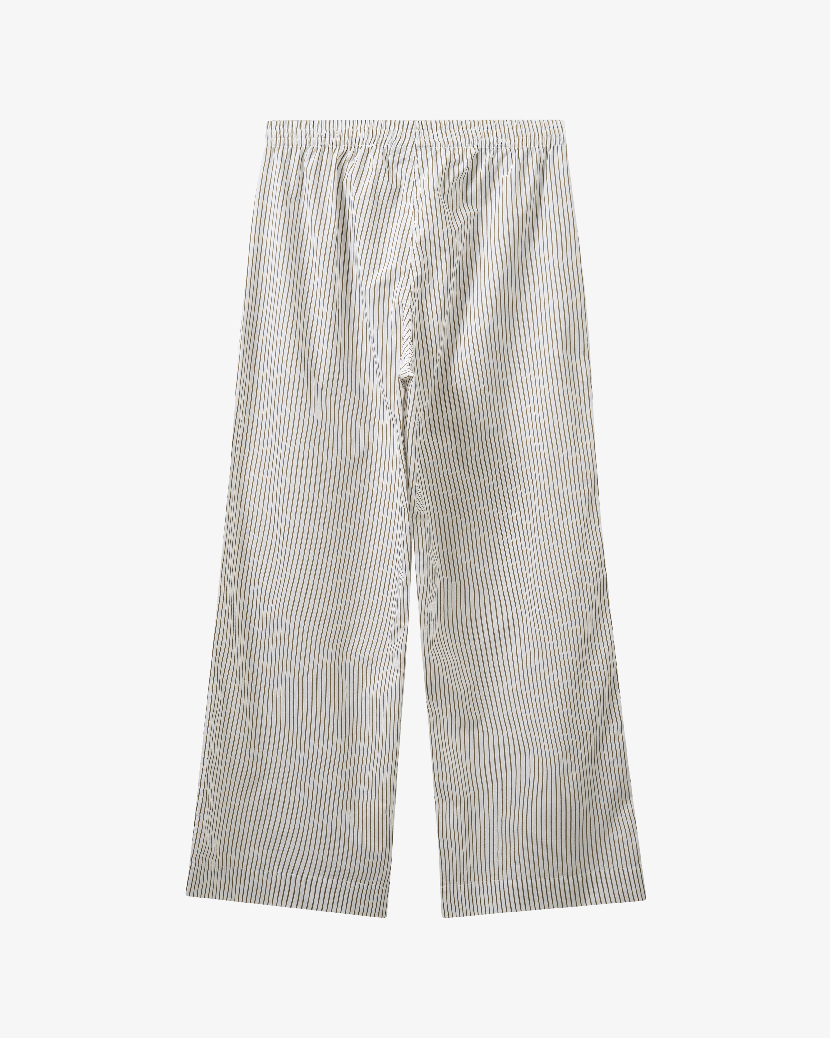 Rønne Pyjamas Pants - White/Brown