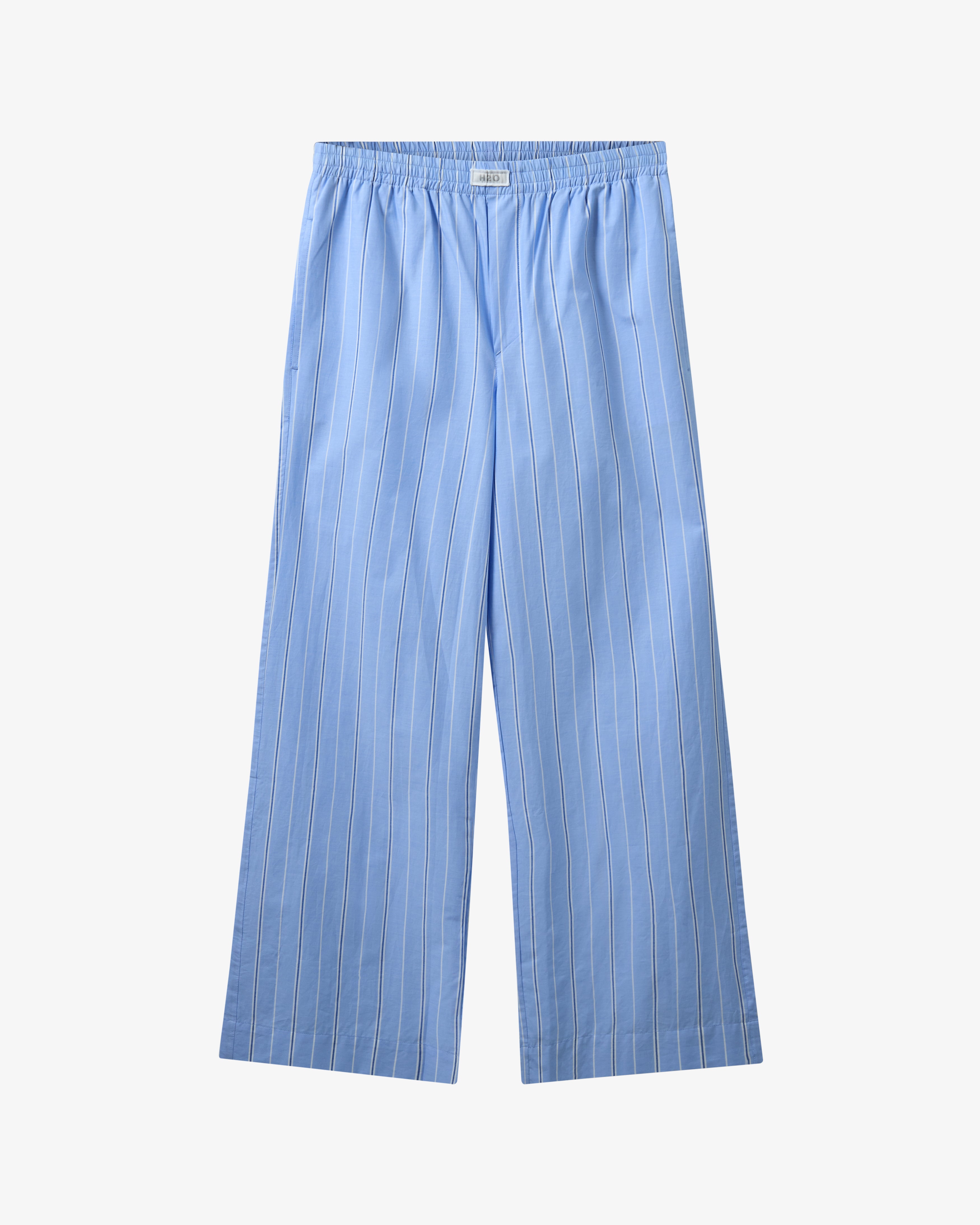 Rønne Pyjamas Pants - Light Blue/White/Blue