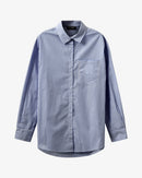 H2O R&D Rønne Pyjamas Shirt L/S Pants 7760 Blue/White Stripe