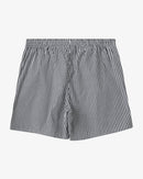 H2O R&D Rønne Pyjamas Shorts Shorts 7081 Black/White Stripe