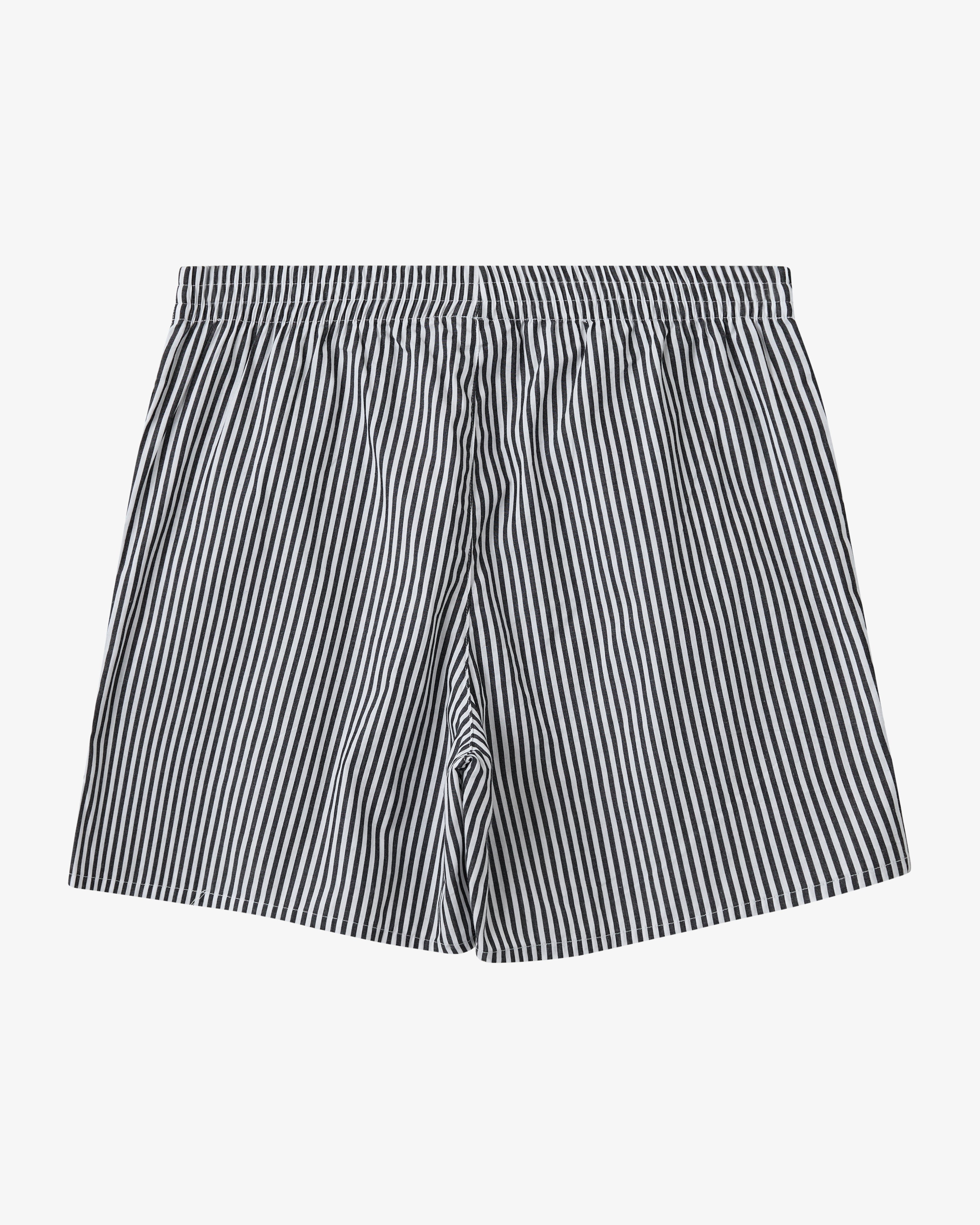 Rønne Pajamas Shorts - Black/White Stripe